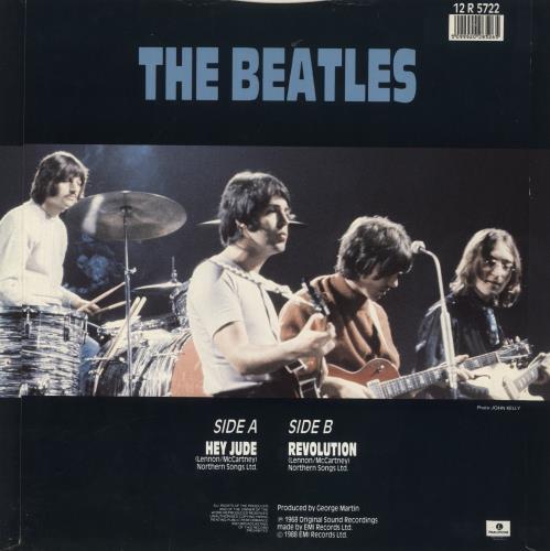 The Beatles Hey Jude UK 12